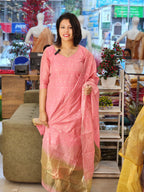 ONAM SPECIAL MODAL CHANDERI SALWAR SUITS @895/- N2720