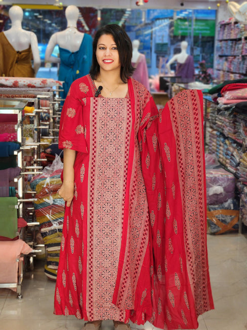 BUDGETED COTTON RAYON SALWAR SUITS @695/- N2726