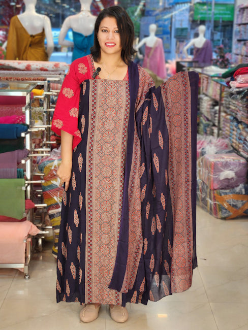 BUDGETED COTTON RAYON SALWAR SUITS @695/- N2726