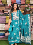 BATIK PRINTED COTTON SALWAR SUITS @899/-  N2728