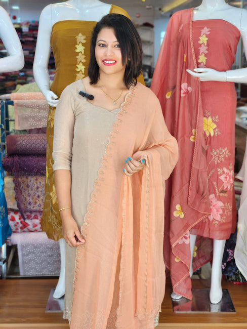 PREMIUM PLATINUM CRUSH SALWAR SUITS @999/- N2730