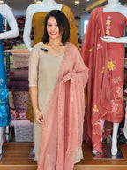 PREMIUM PLATINUM CRUSH SALWAR SUITS @999/- N2730