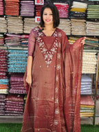 NEW ARRIVED  CORAL SILK SALWAR SUITS @1099/- N2736