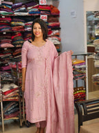 BUDGETED SEMI GUDWAL SILK SALWAR SUITS @860/-  N2739