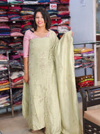 BUDGETED SEMI GUDWAL SILK SALWAR SUITS @860/-  N2739