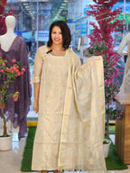 ONAM SPECIAL BANARASI SALWAR SUITS 2190/- N2741