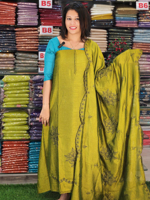 BUDGETED SEMI SILK SALWAR SUITS @899-/- N2742