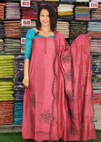 BUDGETED SEMI SILK SALWAR SUITS @899-/- N2742