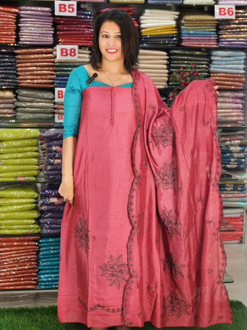 BUDGETED SEMI SILK SALWAR SUITS @899-/- N2742