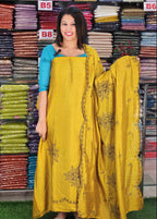BUDGETED SEMI SILK SALWAR SUITS @899-/- N2742