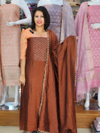 BUDGETED SEMI SILK SALWAR SUITS @899/- N2743