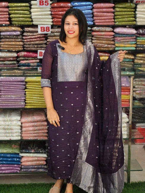 PREMIUM VISCOSE SILK SALWAR SUITS @1780/- N2745