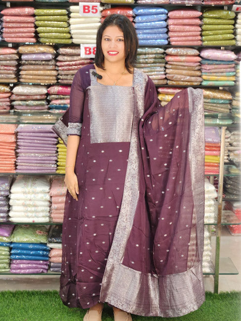 PREMIUM VISCOSE SILK SALWAR SUITS @1780/- N2745