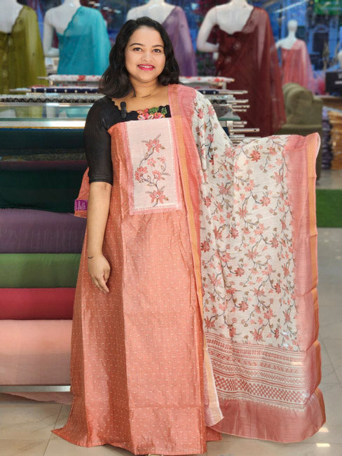 BUDGETED MODAL CHANDERI SALWAR SUITS @999/- N2756