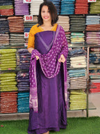 STYLISH SEMI SILK SALWAR SUITS @999/- N2757
