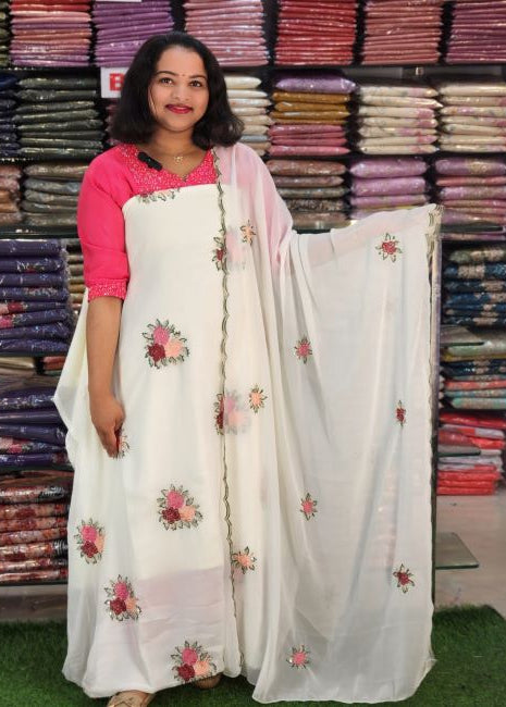 AWESOME GEORGETTE SALWAR COLLECTIONS @1140/- N2761