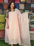 BUDGETED CHANDERI SALWAR SUITS @840/- N2762