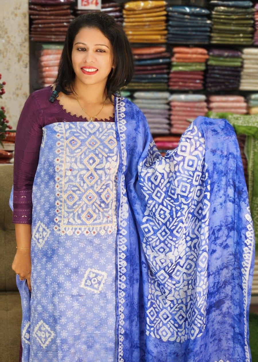 SOFT MUSLIN COTTON SALWAR SUITS @999/- N2765
