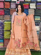 STYLISH JAMDHANI SALWAR SUITS @999/- N2766
