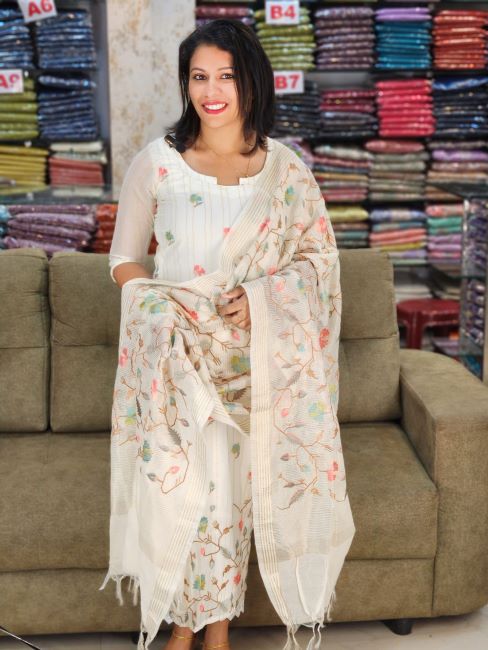 ONAM SPECIAL BANARASI SALWAR SUITS @1890/- N2774