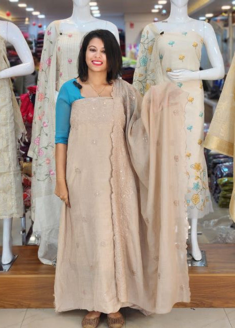 AWESOME MUL SHIFFON SALWAR SUITS @1340/-  N2776