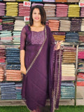 HEAVY YOKE WORKED PLATINUM CRUSH SALWAR SUITS @899/- N2777