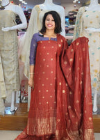 PREMIUM  SOFT RUSSIAN SILK SALWAR SUITS @1295/- N2791