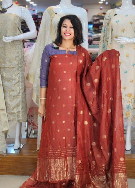PREMIUM  SOFT RUSSIAN SILK SALWAR SUITS @1295/- N2791