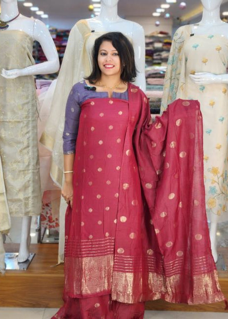 PREMIUM  SOFT RUSSIAN SILK SALWAR SUITS @1295/- N2791