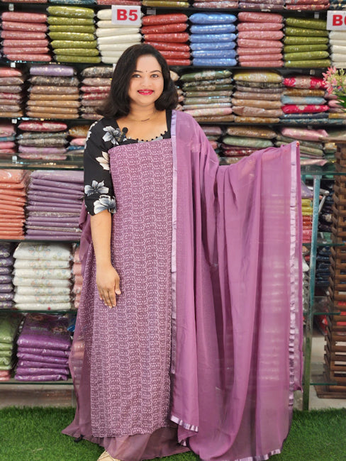 BUDGETED GEORGETTE SCHIFILI @699/- N2724