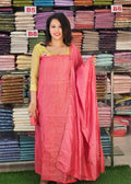 GEORGEOUS SOFT CHANDERI SALWAR SUITS @1295/- N2789