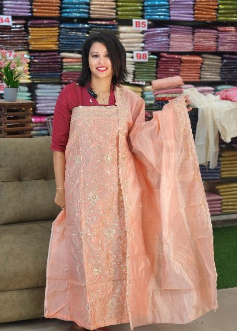 RESTOCKED PREMIUM CHANDERI SILK SALWAR SUITS @1295/- N