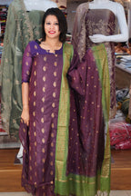 SUMMER SPECIAL LIGHT WEIGHT MUL CHANDERI SALWAR SUITS @1495/- N2647