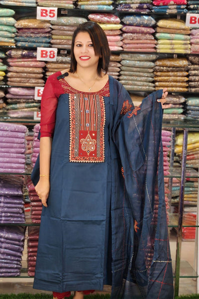 DEMANDED PREMIUM COTTON SALWAR SUITS @1295/- N2642