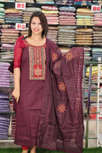 DEMANDED PREMIUM COTTON SALWAR SUITS @1295/- N2642