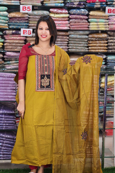 DEMANDED PREMIUM COTTON SALWAR SUITS @1295/- N2642