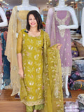 NEW ARRIVED FLUTE SILK SALWAR SUITS @1780/- N2636