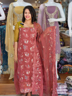 NEW ARRIVED FLUTE SILK SALWAR SUITS @1780/- N2636