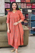 CASUAL WEAR COTTON HANDLOOM READY TO WEAR SETS N2481