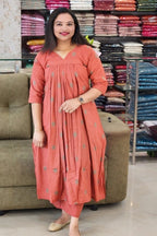CASUAL WEAR COTTON HANDLOOM READY TO WEAR SETS N2481