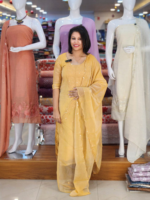PREMIUM VAARI CRUSH SALWAR SUITS @1140/-  N2701