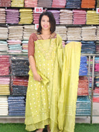 STYLISH MUL CHNADERI SALWAR SUITS @999/- N2792