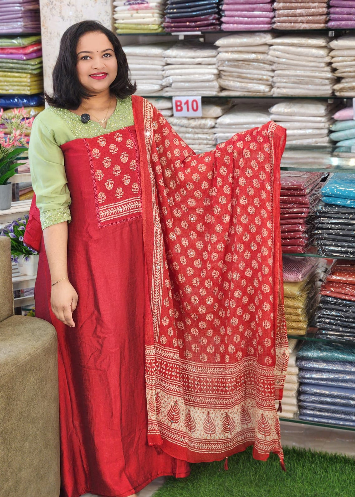 AWESOME VICHITRA SILK SALWAR SUITS @895/- N2758