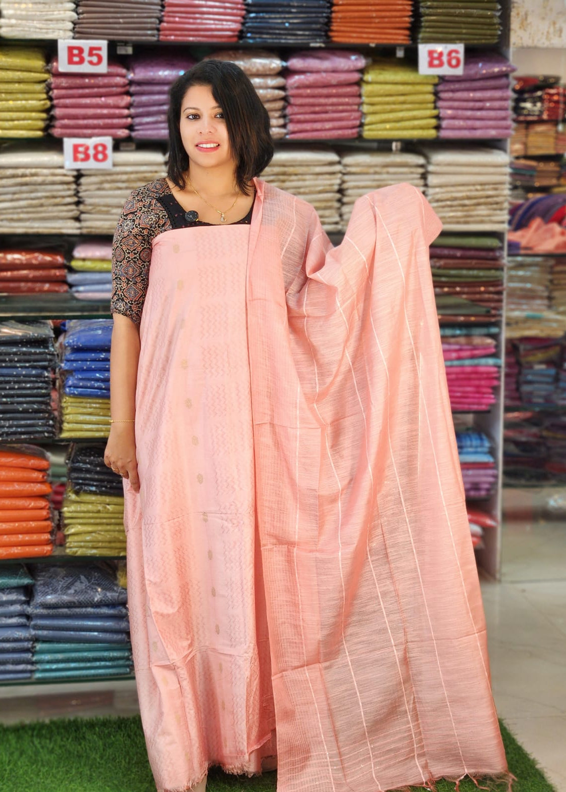 RESTOCKED SEMI TUSSER SALWAR SUITS @999/- N2805