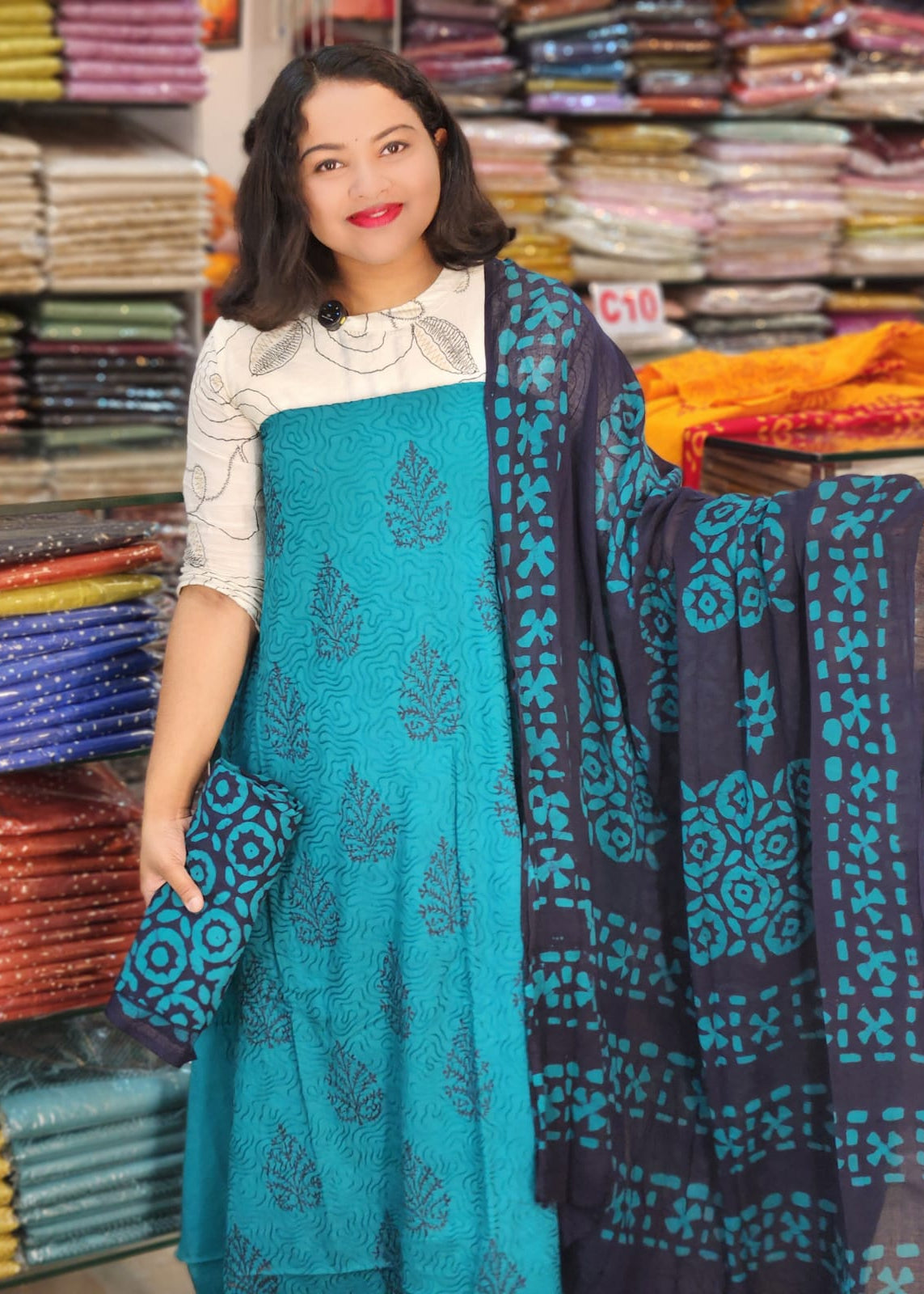 BUDGETED COTTON SALWAR SUITS @995/- N2751