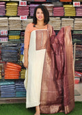 BUDGETED SEMI SILK SALWAR SUITS @795/- N2808
