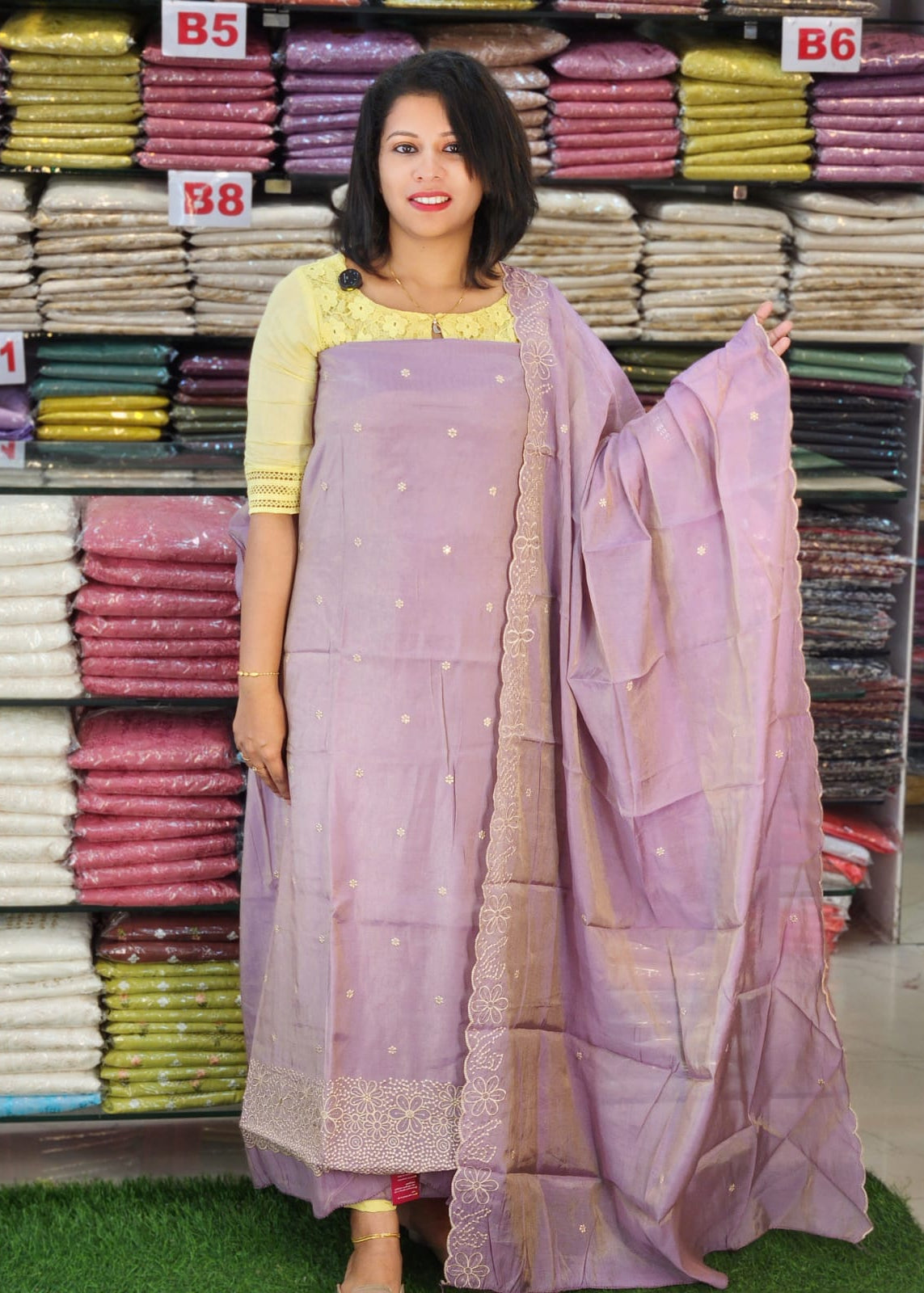 BUDGETED MUL SHIMMER SALWAR SUITS @999/- N2706
