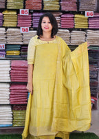 BUDGETED MUL SHIMMER SALWAR SUITS @999/- N2706