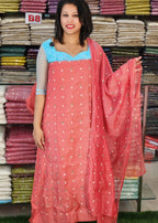 PREMIUM MUL CHANDERI SALWAR SUITS @899/- N2806