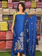 PARTYWEAR SPECIAL SEMI SILK SALWAR SUITS @899/- N2818